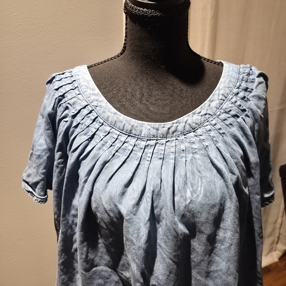 Style & Co. Blue Blouse